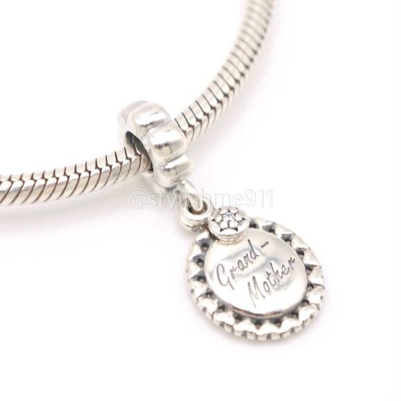 Authentic PANDORA Grandmother Dangle - 791128CZ - Picture 6 of 10